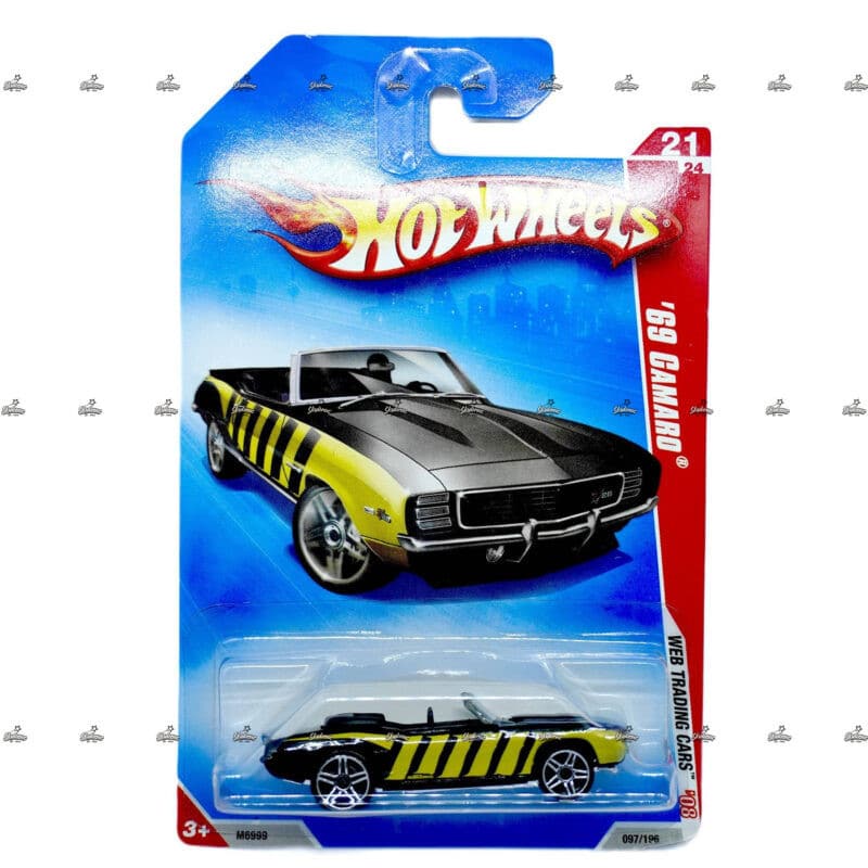 hot wheels blue card 69 camaro web trading cars