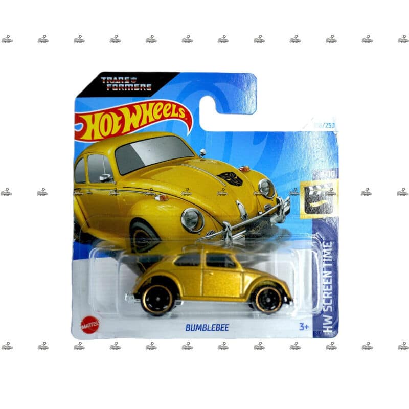 hot wheels bumblebee gold hw screentime transformers