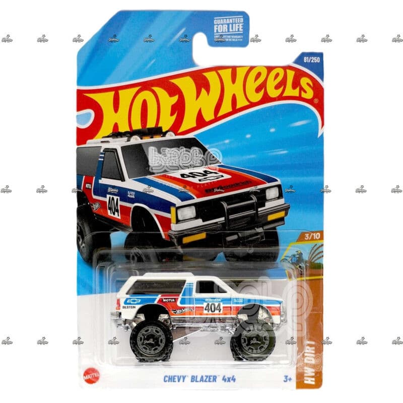 hot wheels chevy blazer 4x4 hw dirt