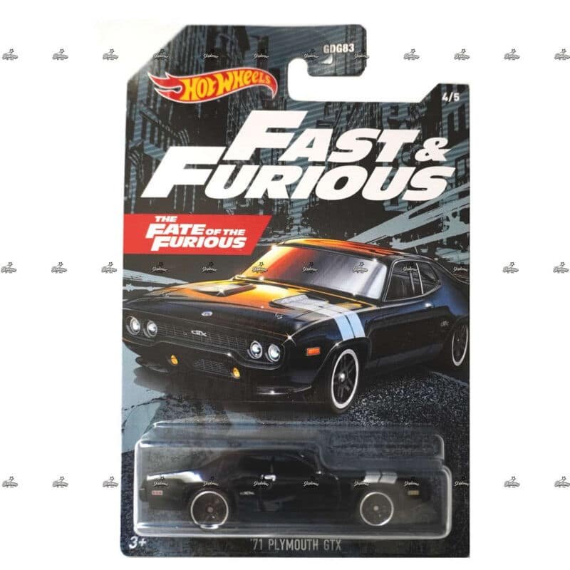 hot wheels exclusive 71 plymouth gtx fast and furious