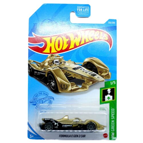 hot wheels formula e gen 2 car hw green speed
