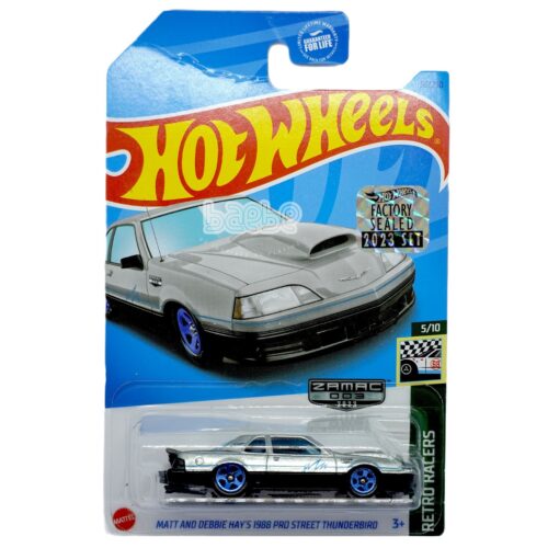 hot wheels   matt and debbie hays 1988 pro street thunderbird   retro racers zamac