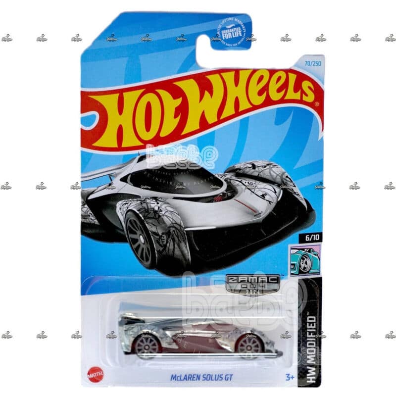 hot wheels   mclaren solus gt   hw modified zamac