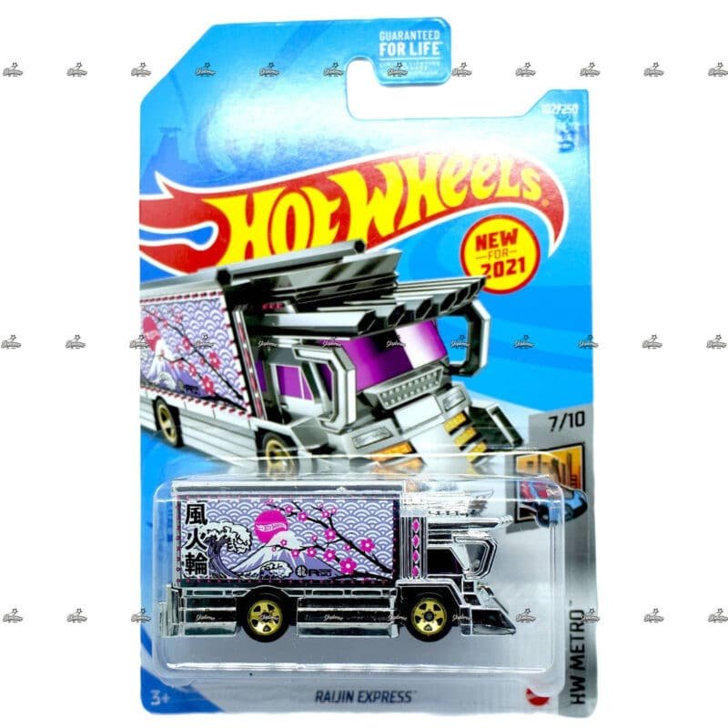 hot wheels raijin express hw metro