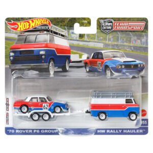 hot wheels team transport 70 rover p6 group hw rally hauler  baebe shop your premier destination for premium toys hot wheels team transport   70 rover p6 group   hw rally hauler