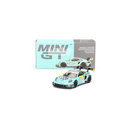 mini gt   porsche 911 gt3 r fia gt world cup 70th anniversary 2023 28 macau grand prix3