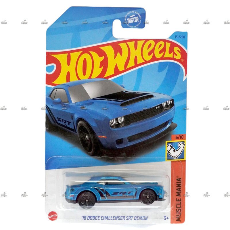 Hot Wheels 18 Dodge Challenger SRT Demon MUSCLE MANIA 1