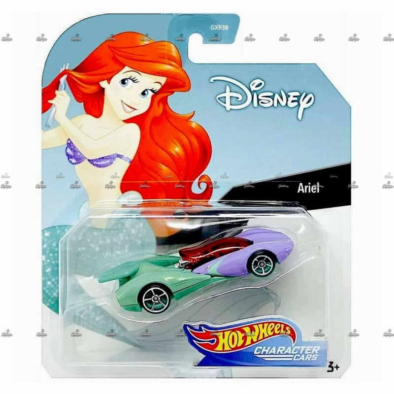 Hot Wheels Character Cars   Ariel   DISNEY