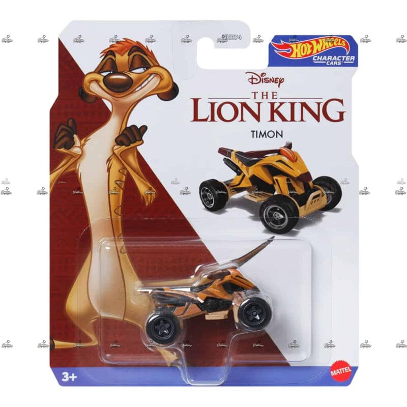 Hot Wheels Character Cars   Timon   The Lion King   DISNEY