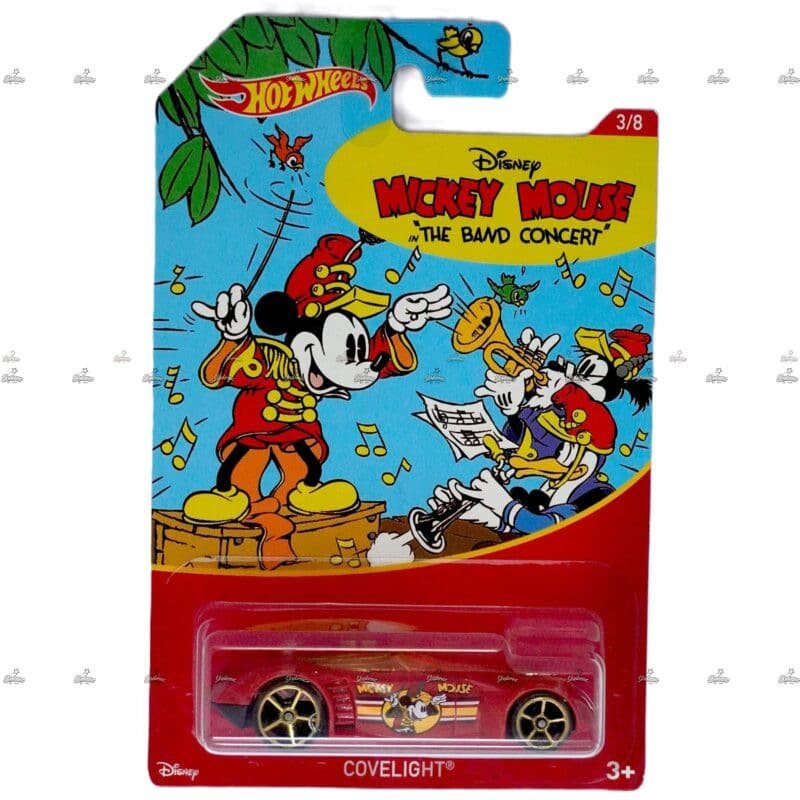 Hot Wheels Exclusive   Covelight   DISNEY MICKEY MOUSE   THE BAND CONCERT