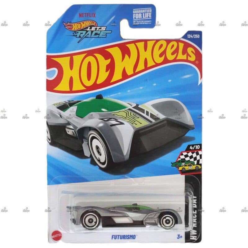 Hot Wheels Futurismo HW RACE DAY #2025 F Case U.S. Card