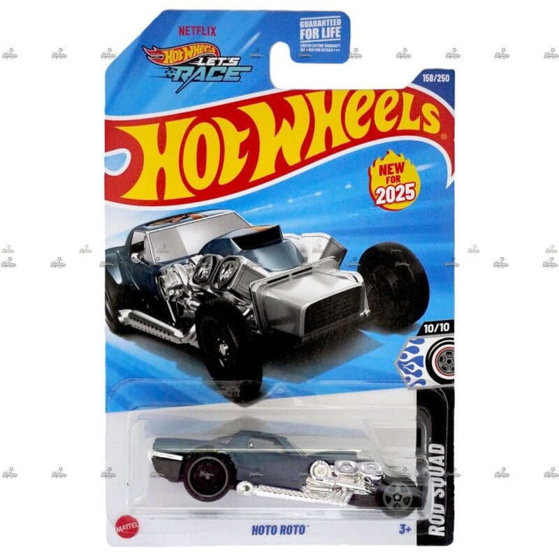 Hot Wheels Hoto Roto ROD SQUAD #2025 F Case U.S. Card