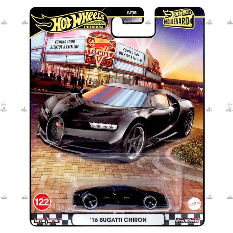 Hot Wheels Premium   16 Bugatti Chiron  Boulevard 2025