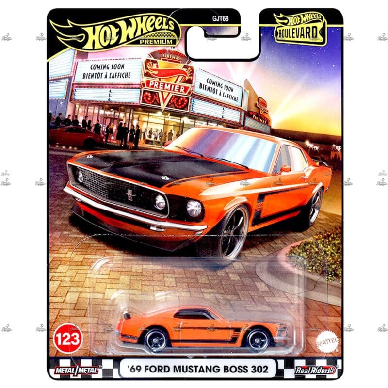 Hot Wheels Premium   69 Ford Mustang Boss 302  Boulevard 2025