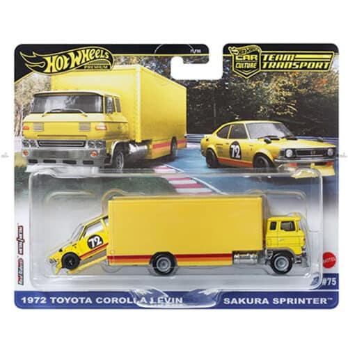 Hot Wheels Team Transport   1972 Toyota Corolla Levin Sakura Sprinter