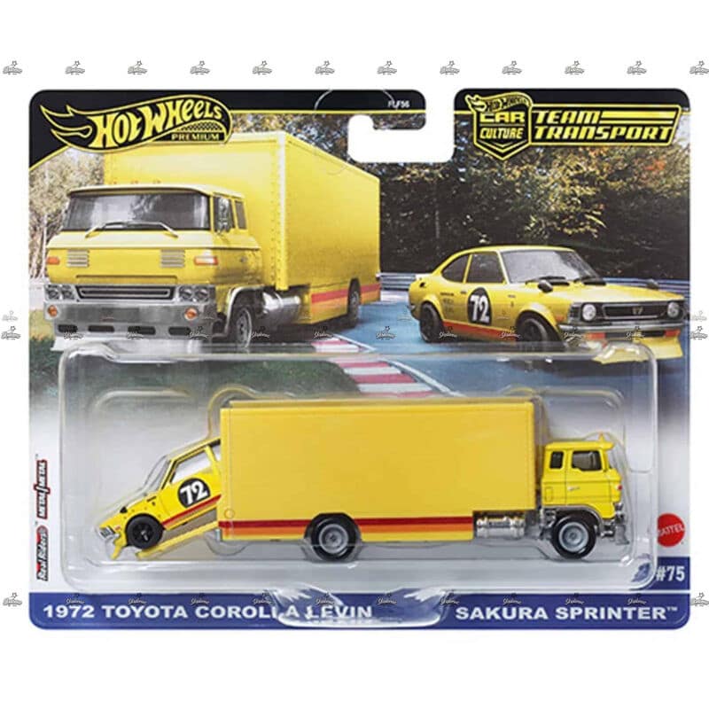 Hot Wheels Team Transport   1972 Toyota Corolla Levin Sakura Sprinter