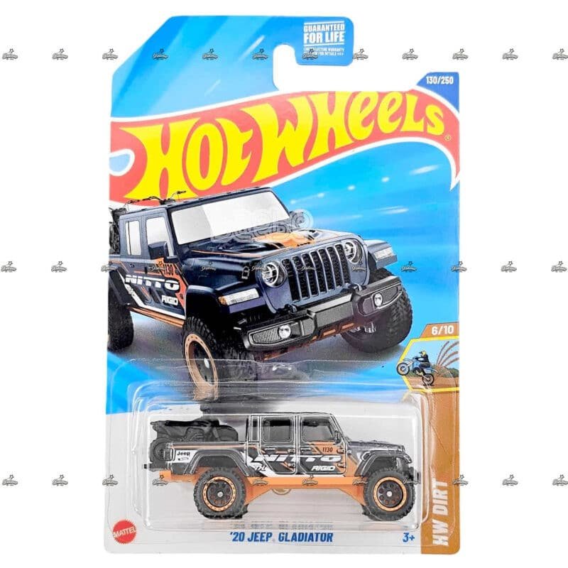 hot wheels   20 jeep gladiator   hw dirt 2025 f case us card