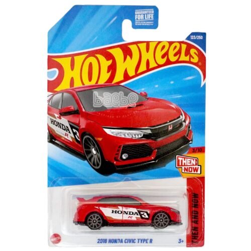 hot wheels   2018 honda civic type r   then and now 2025 f case us card