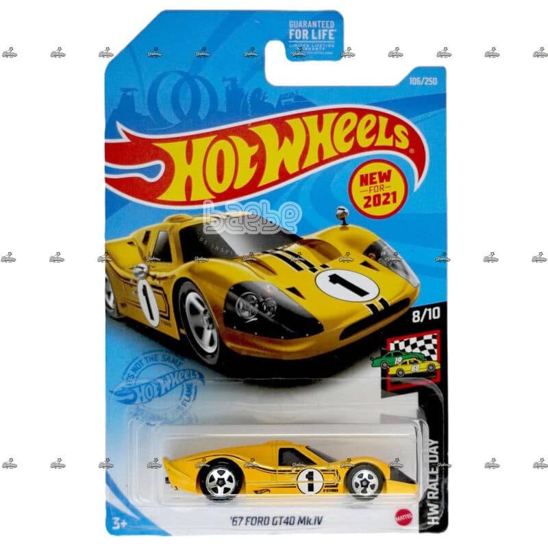 hot wheels   67 ford gt40 mkiv   hw race day