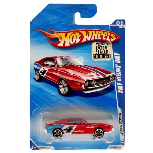 hot wheels   amc javelin amx   muscle mania factory sealed