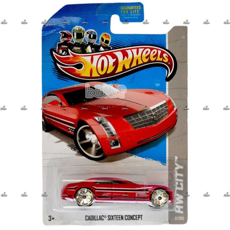 hot wheels   cadillac sixteen concept   hw city
