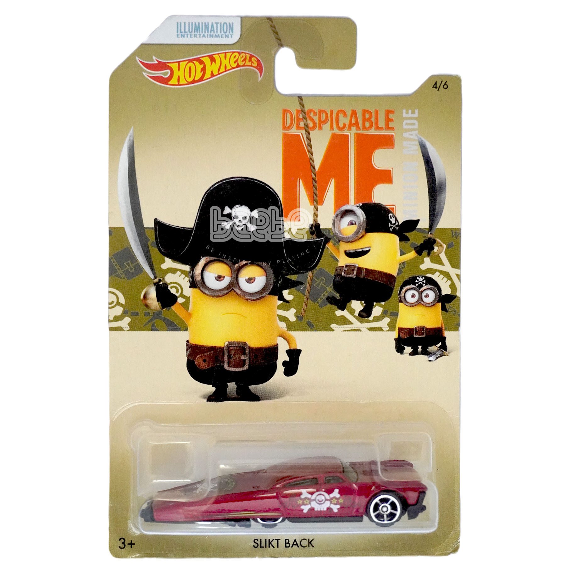 Hot Wheels Cattivissimo Me Series 3 Veicolo #6, Giocattolo Portatile - 5