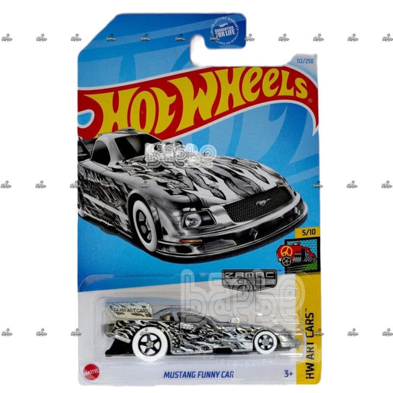hot wheels   mustang funny car   hw art cars zamac 2024