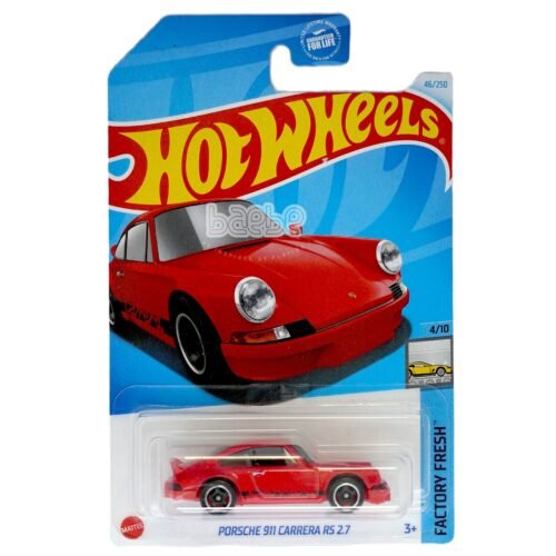 hot wheels   porsche 911 carrera rs 27   factory fresh