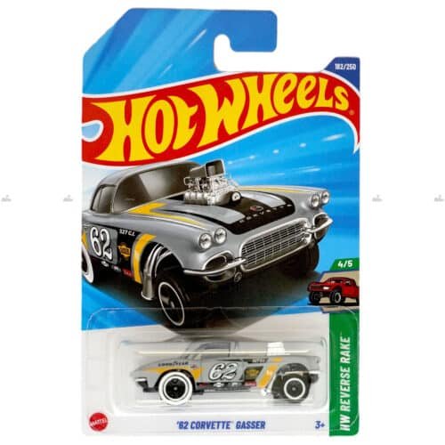 Hot Wheels   62 Corvette Gasser   HW REVERSE RAKE 2025