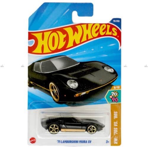 Hot Wheels 71 Lamborghini Miura SV HW 70s Vs 90s 2025