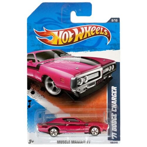 hot wheels   71 dodge charger   muscle mania 11