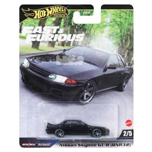 hot wheels premium   nissan skyline gt r bnr32   fast furious