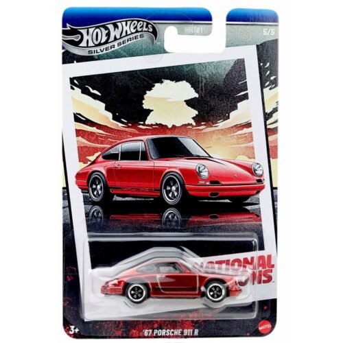 hot wheels silver series   67 porsche 911 r chase   2025 national icons edition