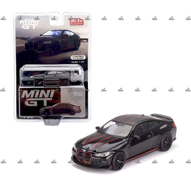 mini gt   bmw m4 csl   black sapphire
