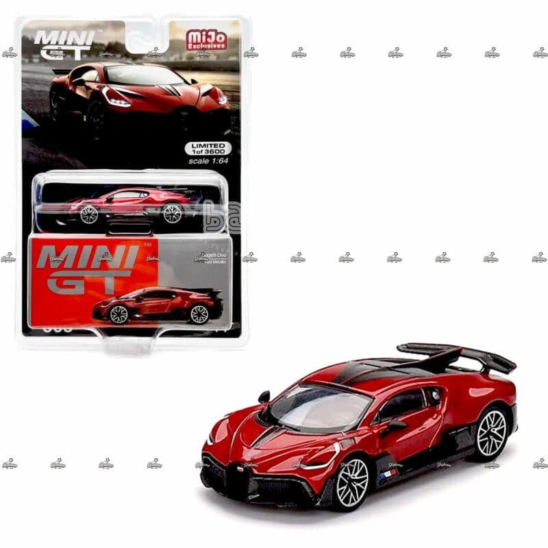 mini gt   bugatti divo   red metallic 503