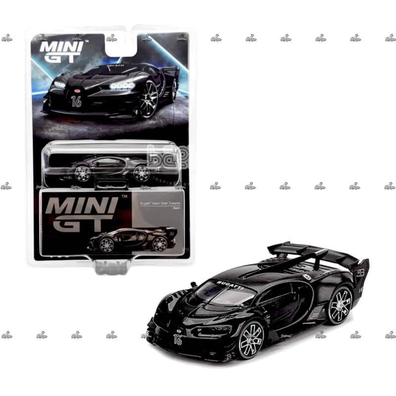 mini gt   bugatti vision gran turismo   black