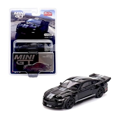 mini gt   shelby gt500 dragon snake concept   black 575