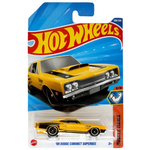 Hot Wheels   69 Dodge Coronet Superbee   MUSCLE MANIA 2025