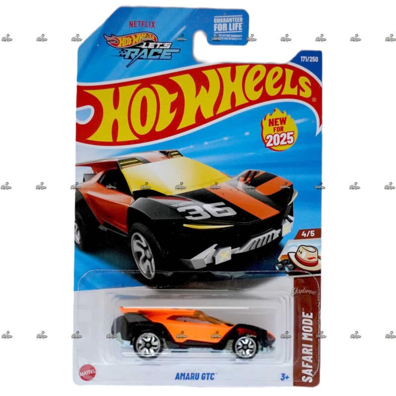 Hot Wheels   Amaru GTC   SAFARI MODE H CASE US CARD