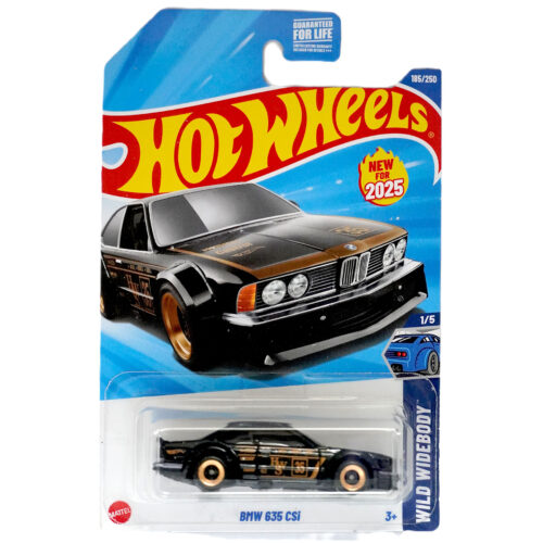 Hot Wheels   BMW 635 CSi   WILD WIDEBODY H CASE US CARD