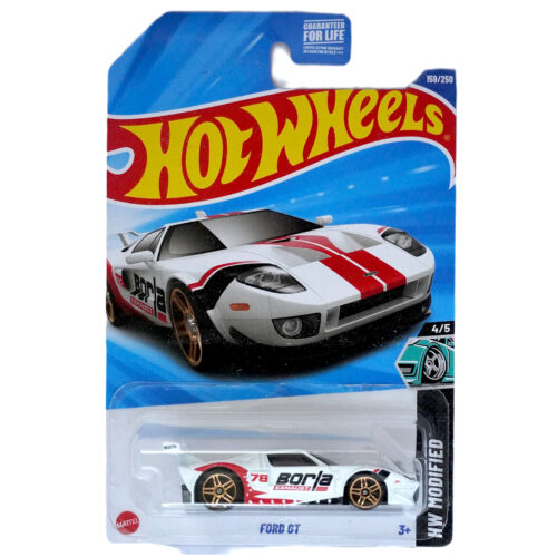 Hot Wheels   Ford GT   HW MODIFIED H CASE US CARD