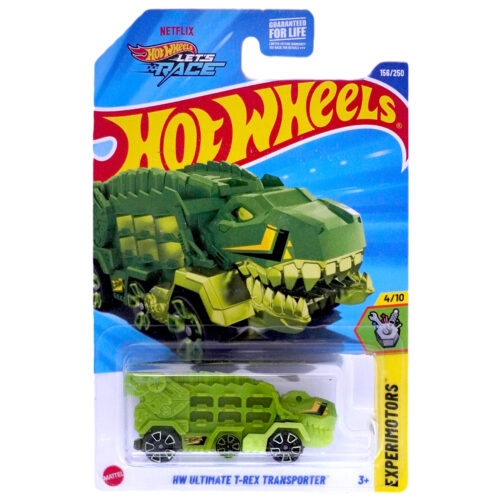 Hot Wheels   HW Ultimate T Rex Transporter  EXPERIMOTORS H CASE US CARD