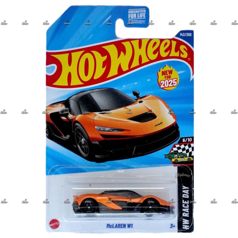 Hot Wheels   McLaren W1   HW RACE DAY H CASE US CARD