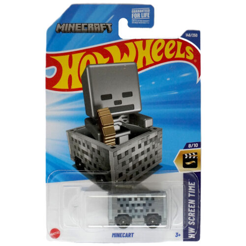 Hot Wheels   Minecraft   HW SCREEN TIME H CASE US CARD