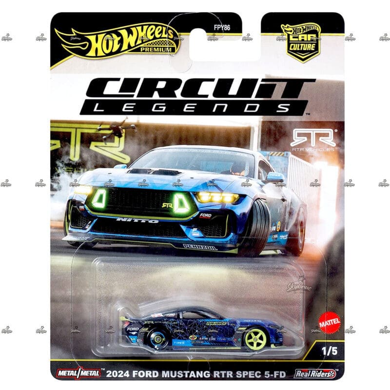 Hot Wheels Premium   2024 Ford Mustang RTR Spec 5 FD   CIRCUIT LEGENDS 2025