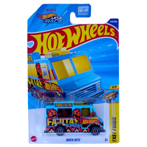 Hot Wheels   Quick Bite   FAST FOODIE H CASE US CARD