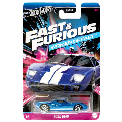 Hot Wheels Silver Series   Ford GT40   FAST FURIOUS WOMEN OF FAST