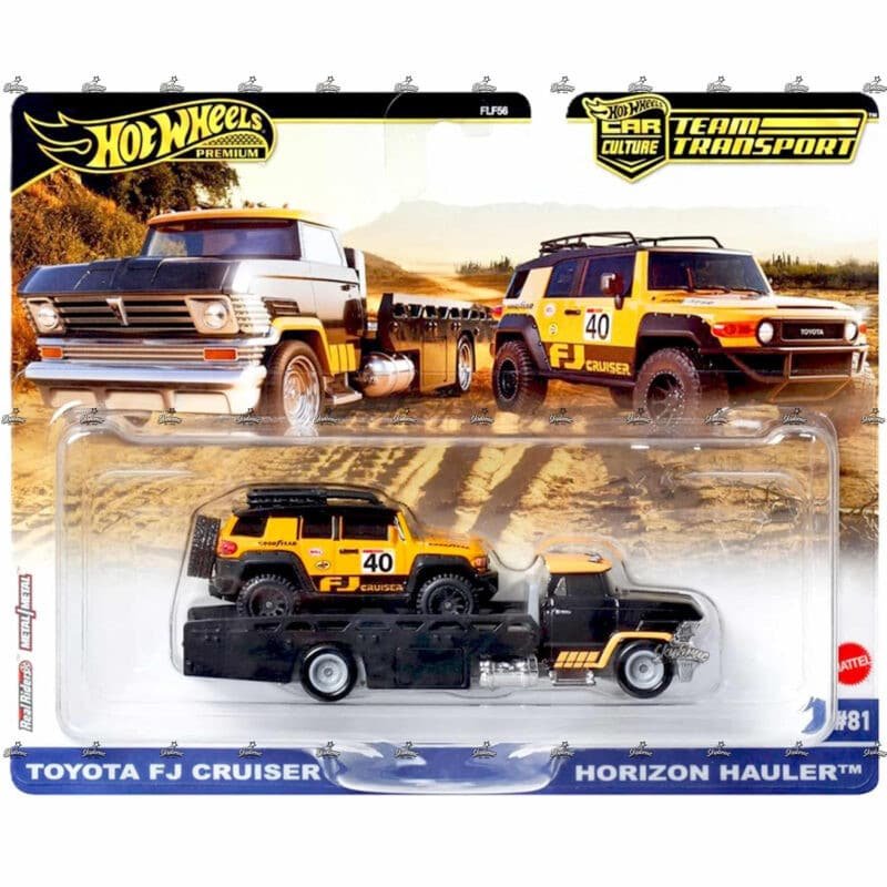 Hot Wheels Team Transport   Toyota FJ Cruiser Horizon Hauler