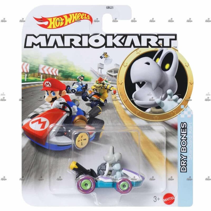 Hot Wheels Mario Kart Dry Bones STANDARD CART 2025