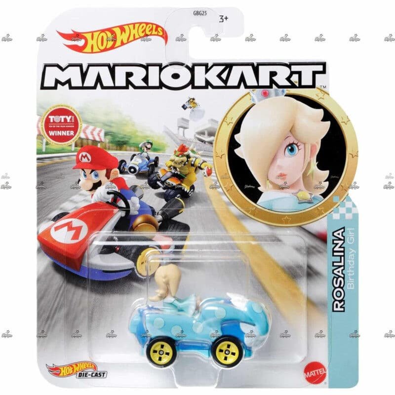 Hot Wheels Mario Kart Rosalina BIRTHDAY GIRL 2025
